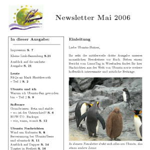 Screenshot of the new Ubuntu Magazine